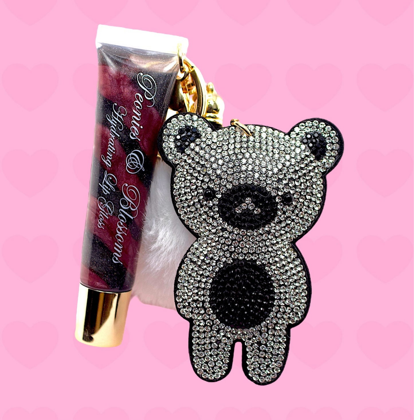 Bear Keychain Lip Gloss