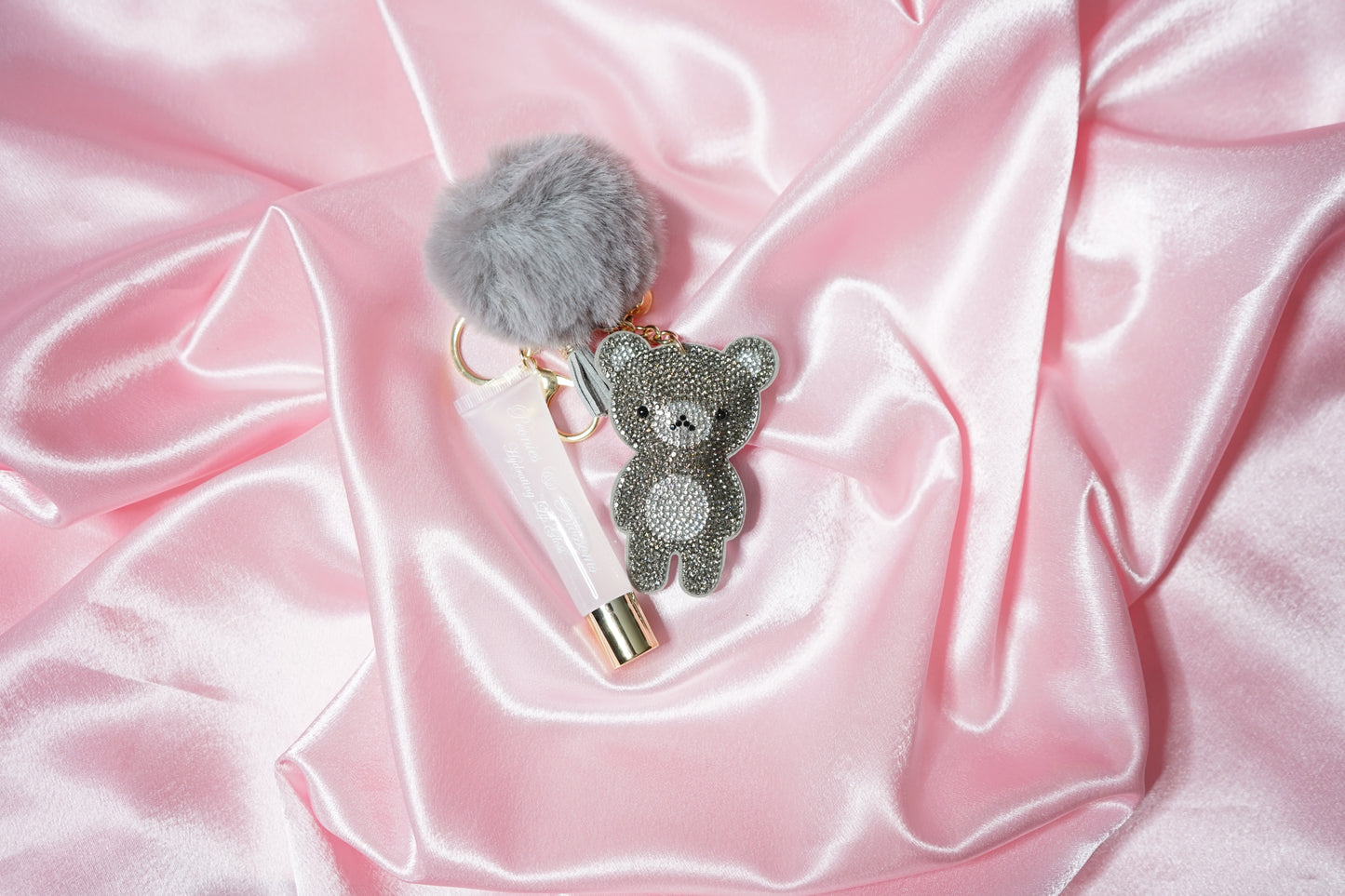 Bear Keychain Lip Gloss