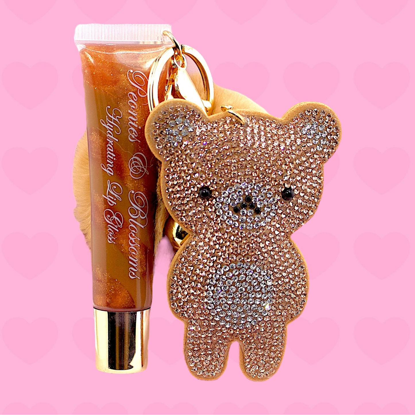 Bear Keychain Lip Gloss