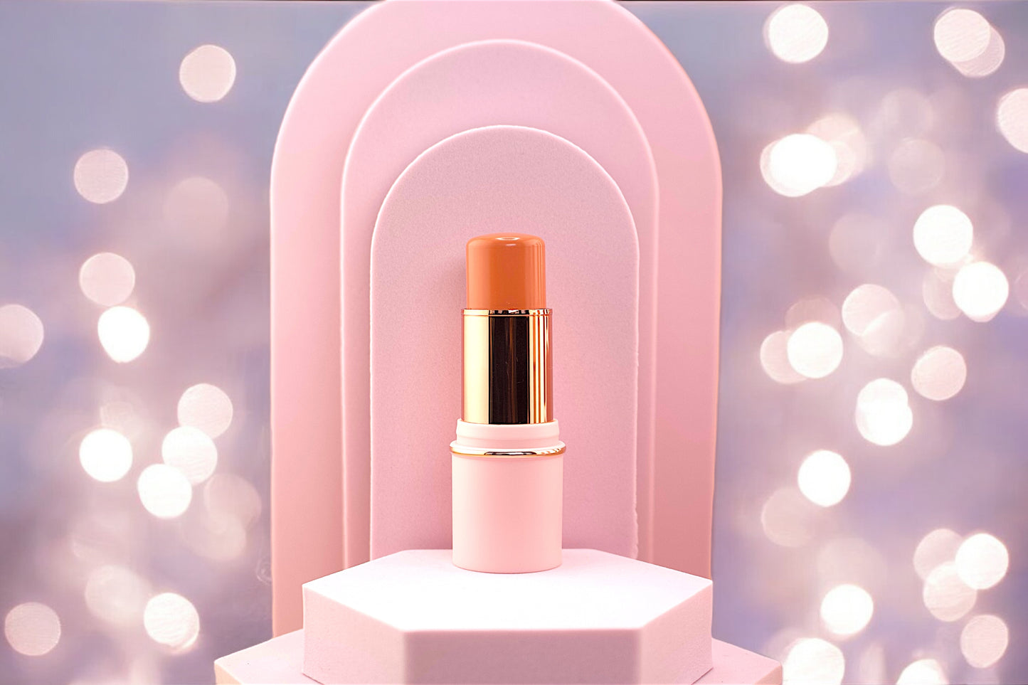 3 in 1 Blush Stick for Cheeks, Lips & Eyes. Perfect for the mom on the go or the frequent traveler TSA Approved