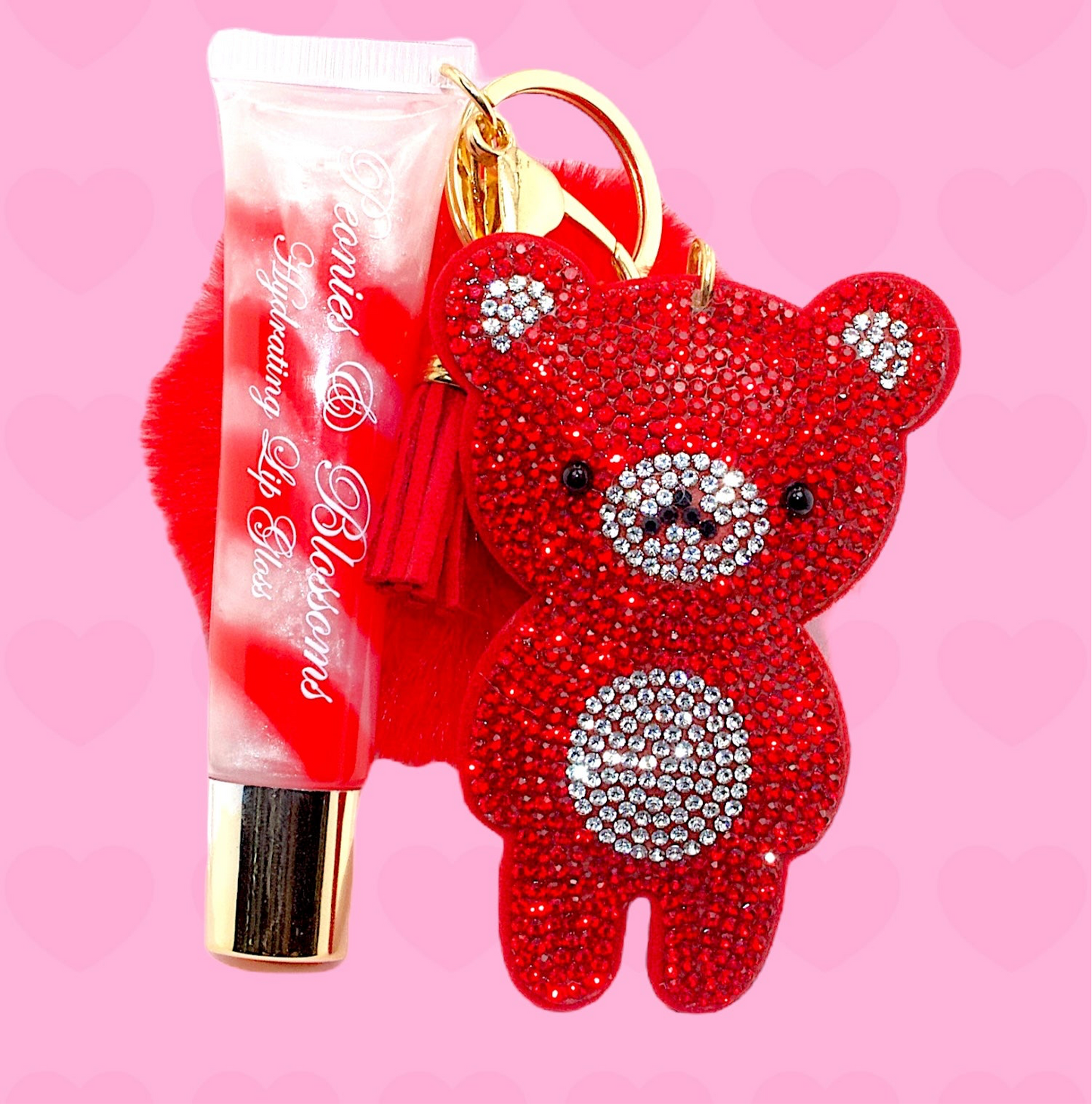 Bear Keychain Lip Gloss