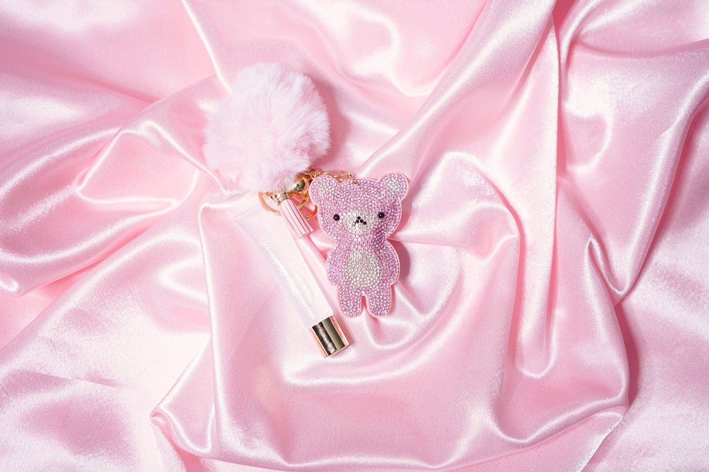 Bear Keychain Lip Gloss